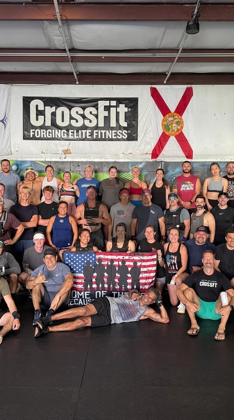 Memorial Day Murph group